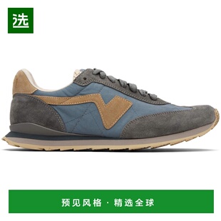 1h可退 香港直邮Visvim 维斯维木 男士 蓝色 FKT Runner 运动鞋 0