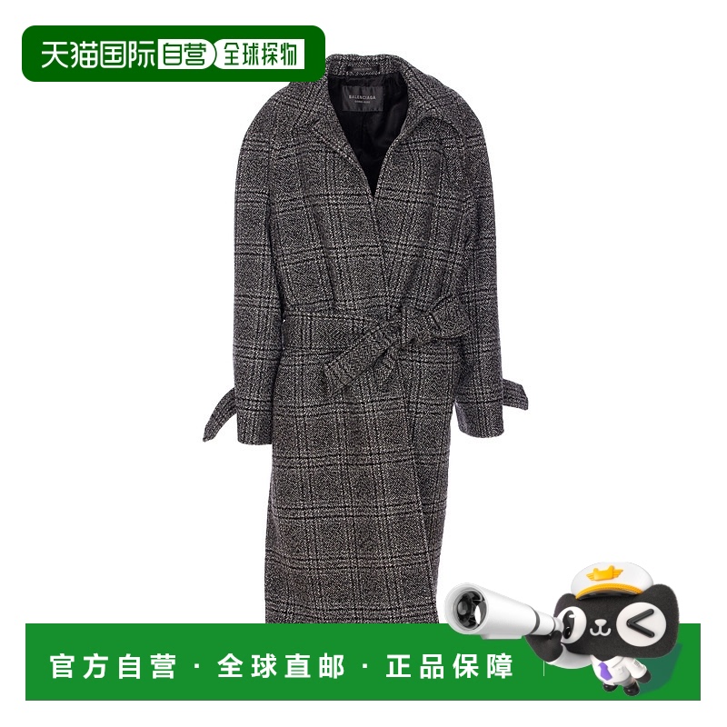 1h可退 欧洲直邮balenciaga 女士 大衣羊毛巴黎世家