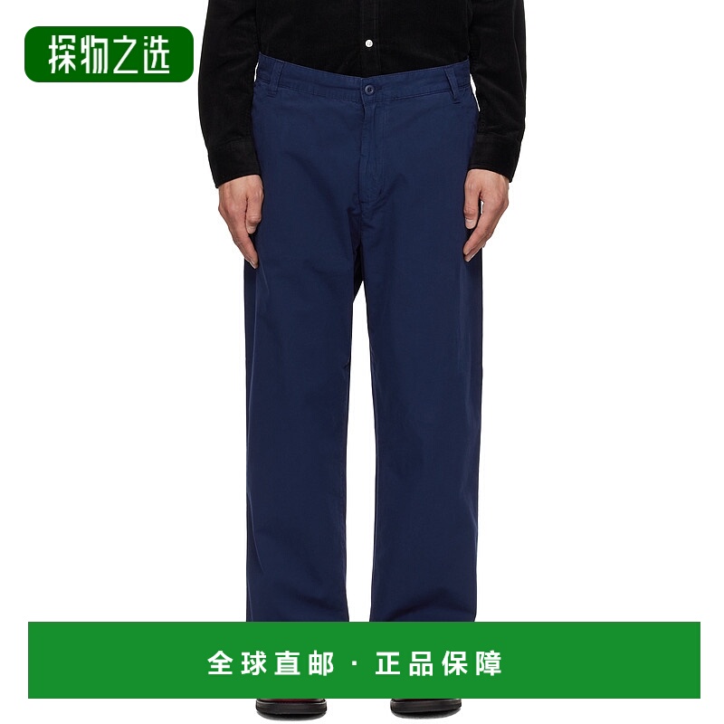 香港直邮CARHARTT WIP 男士 蓝色 Calder 长裤 I033128