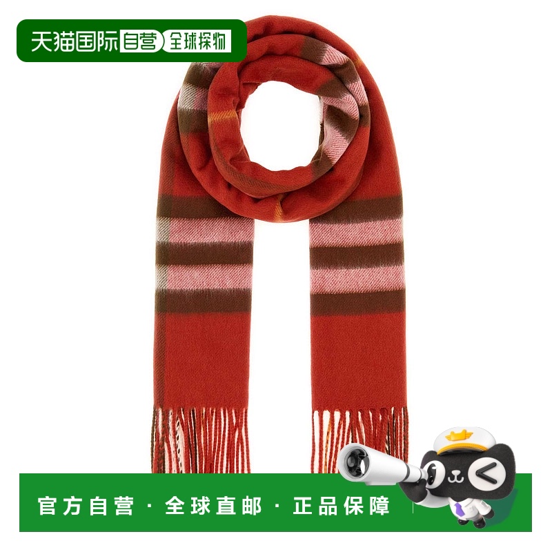 1h可退 欧洲直邮burberry 女士 围巾披肩博柏利羊绒