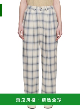 1h可退 香港直邮Collina Strada 女士 灰白色 Catchfly 长裤 XX60