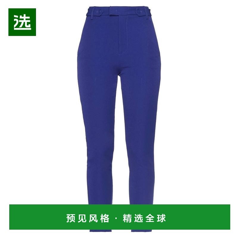 1h可退 香港直邮Dondup 女士 休闲长裤 blue蓝色 舒适时尚,女装/女士精品,休闲裤,淘宝优惠券,粉丝福利购,淘宝优惠卷