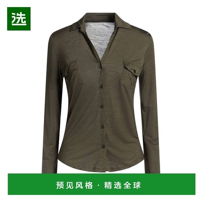 1h可退 香港直邮Majestic Filatures 女士 Blouses 纯色衬衫