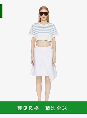 香港直邮Givenchy 条纹圆领T恤 BW70EF3YNG短袖