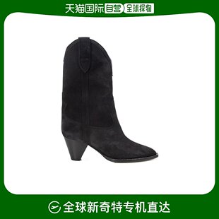 Marant 香港直邮Isabel 尖头高跟短靴 BO067600M028S