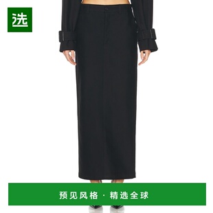 1h可退 香港直邮wardrobenyc 女士 Column 斜纹布半身裙 W2109R16