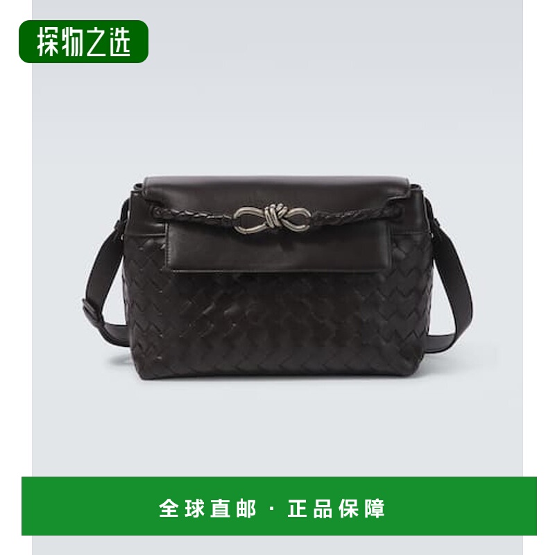 1h可退 香港直邮Bottega Veneta 葆蝶家 男士 Andiamo 打结小号皮