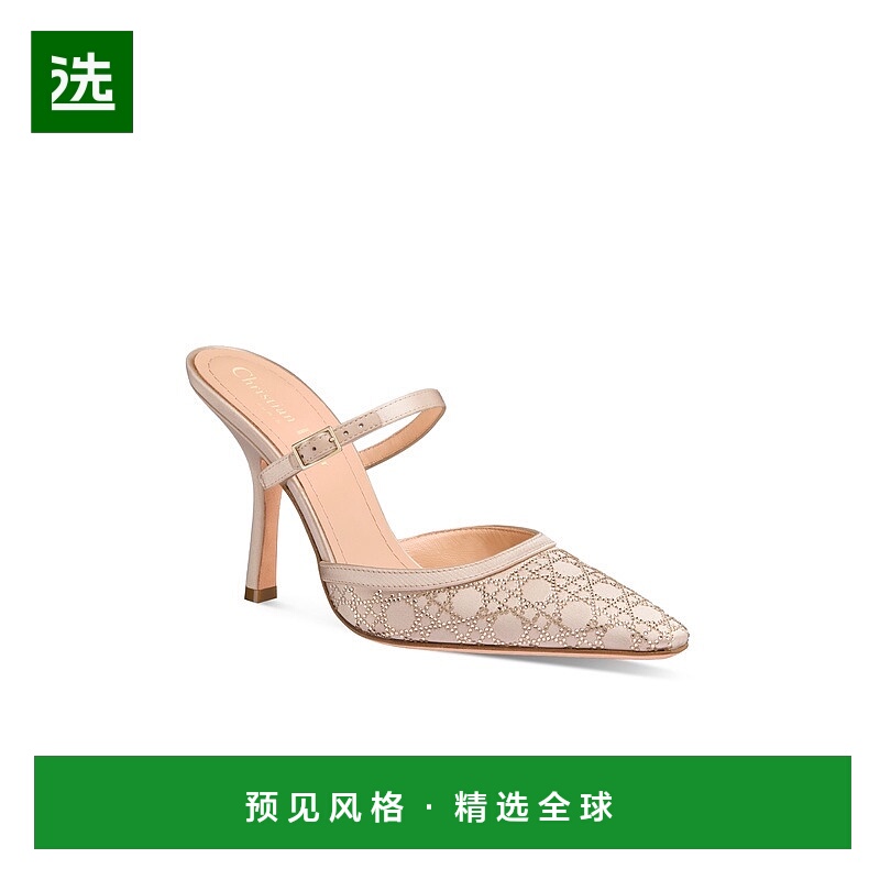 欧洲直邮Dior/迪奥 女士Capture高跟穆勒鞋皮鞋