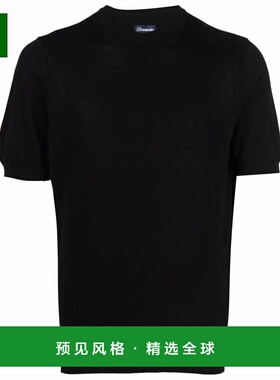 香港直邮DRUMOHR 男士T恤 D0GN124690 SS2025 黑色