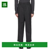 242 巴黎 美国直邮 1h可退 Fit AMI Carrot 休闲裤 深灰色 男装