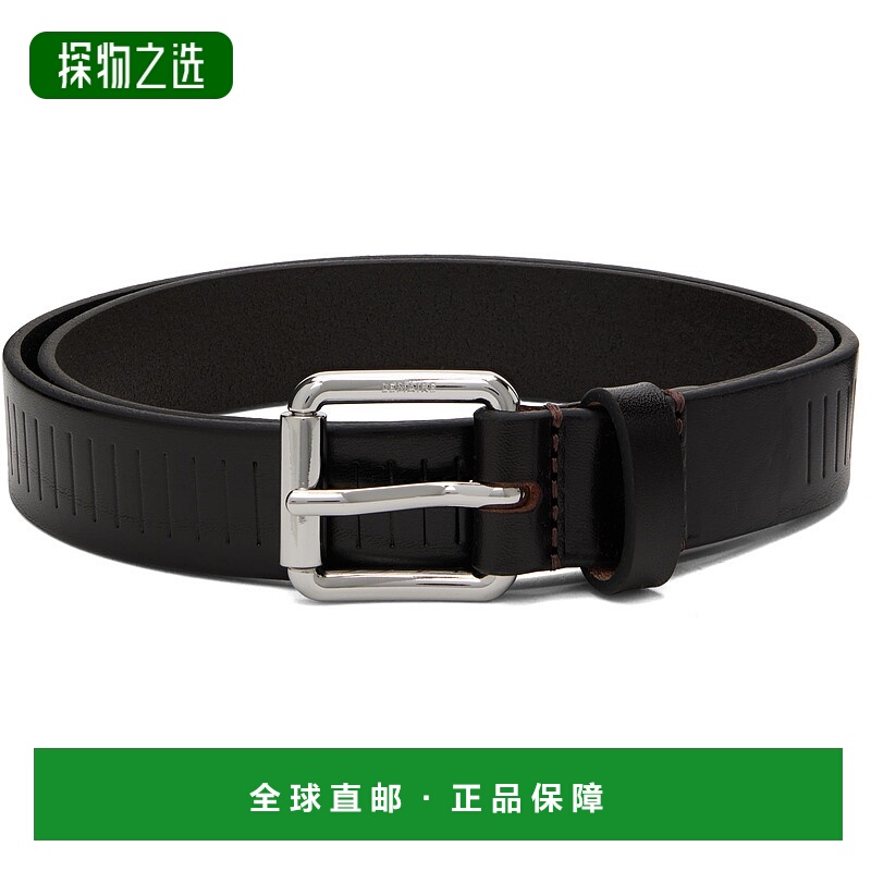 香港直邮Lemaire 男士 棕色 Rail 25 腰带 AC1236LL0055