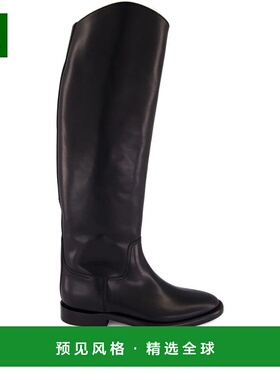 1h可退 香港直邮Paris Texas 女士 IDAHO 皮质靴子 PX1829XVT01BL