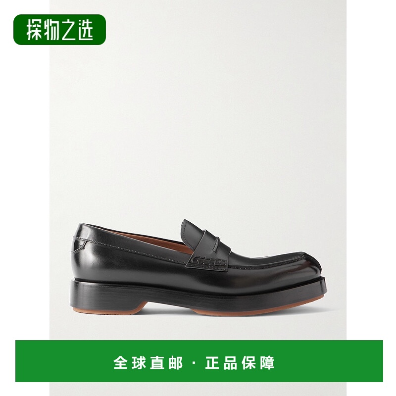 香港直邮zegna 杰尼亚 男士 Udine 皮质乐福鞋 LHCLGA5505Z