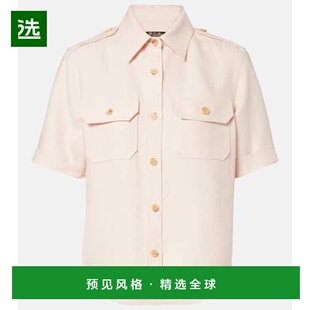 香港直邮Loro Piana 诺悠翩雅 女士 Annalisa 亚麻衬衫