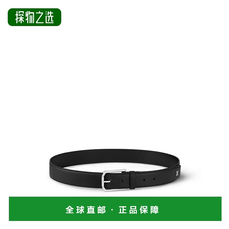 1h可退 欧洲直邮LV/路易威登男士遗产 35 毫米腰带皮带