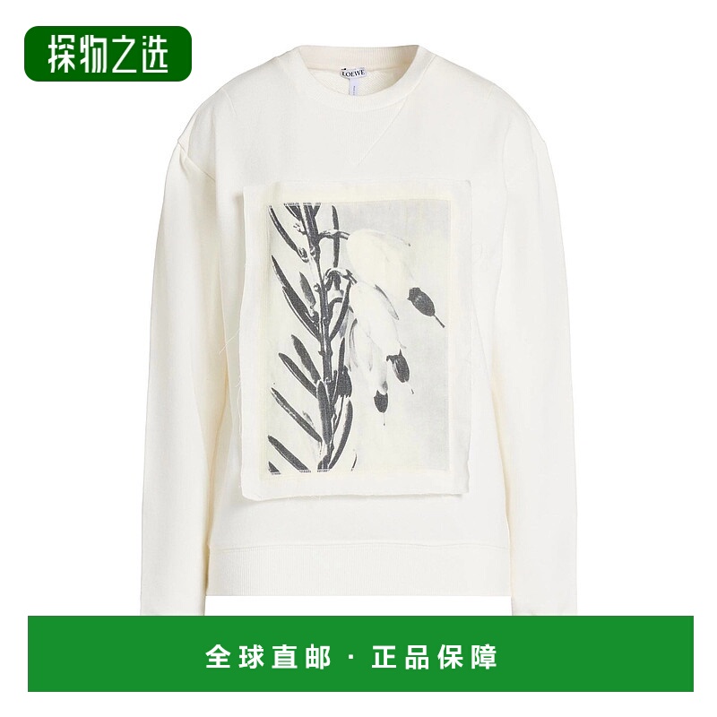 香港直邮LOEWE 罗意威 女士 卫衣 white白色 舒适时尚