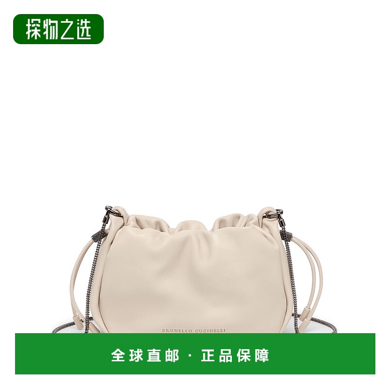 1h可退 欧洲直邮brunello cucinelli 女士 单肩包斜挎包真皮