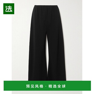 1h可退 香港直邮The Row 女士 Gala 长裤 1766W1968 black黑色 舒