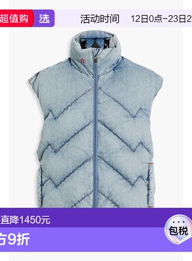 1h可退 香港直邮PERFECT MOMENT 女士 Quilted denim vest 滑雪服