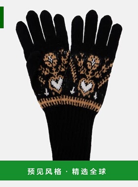 1h可退 香港直邮KHAITE 女士 Domini 'Fair Isle' 羊绒手套