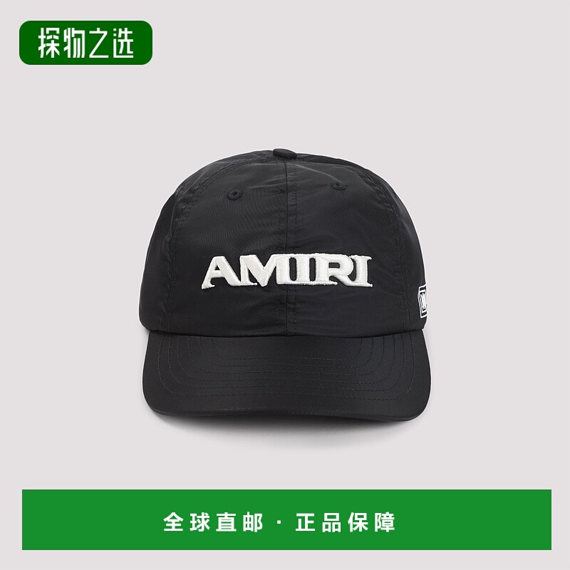 香港直邮AMIRI 男士 运动帽子 AMSAHE1025 black黑色 舒适时尚