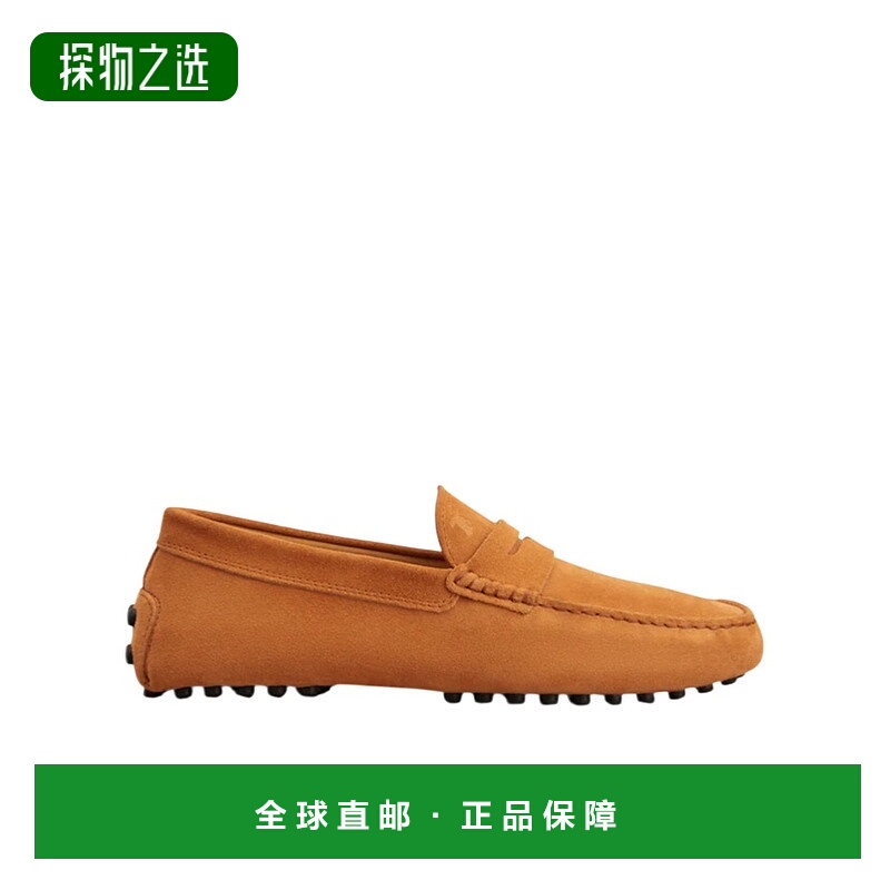 香港直邮Tod's 圆头乐福鞋 XXM22L00010RE0皮鞋一脚蹬豆豆鞋