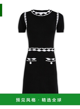 1h可退 香港直邮Moschino 莫斯奇诺 女士 ABITI 短款连衣裙 04870