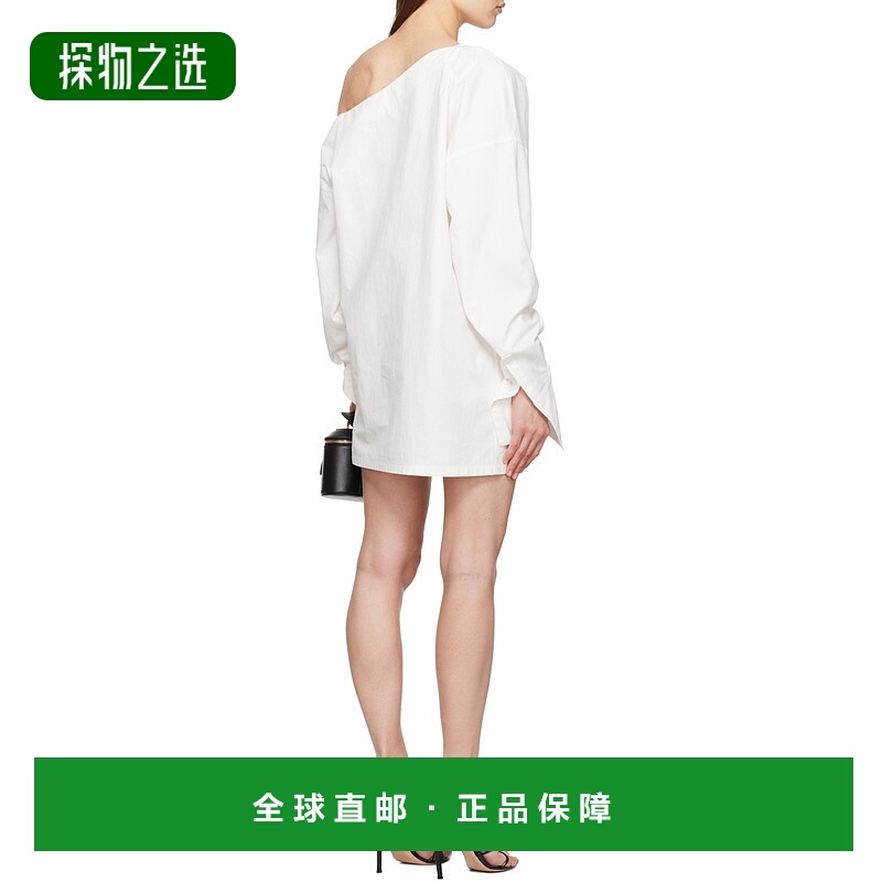 香港直邮Balmain 露肩连衣裙 EF1R9269CF73