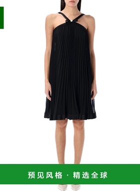 1h可退 香港直邮Versace 范思哲 女士 百褶连衣裙 10176691A12759