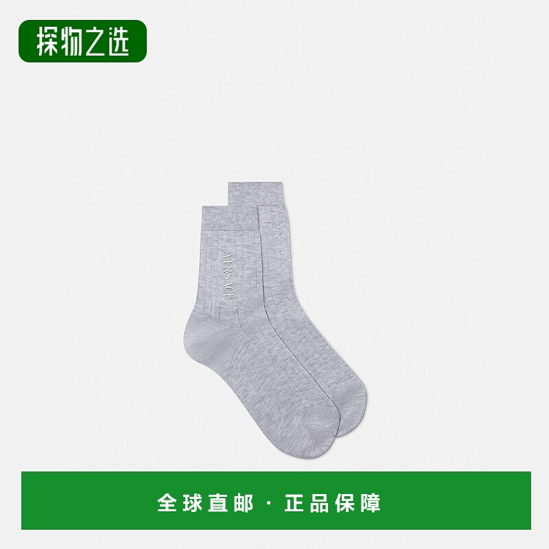 欧洲直邮VERSACE 范思哲 25秋冬 1021301-1A15603_1EE10 女士 袜