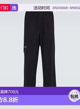 1h可退 香港直邮GR10K 男士 Taped Ultrasound 长裤 black黑色 舒