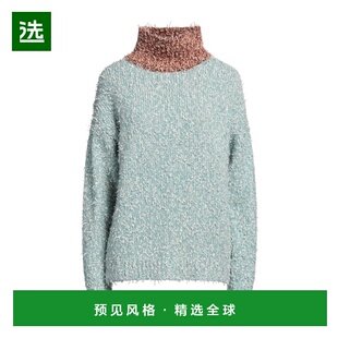 1h可退 香港直邮Alysi 女士 高领上衣 green绿色 舒适时尚