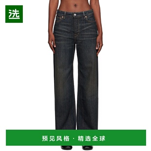 香港直邮Our Legacy 女士 海军蓝 Treble Cut 牛仔裤 W4255TC