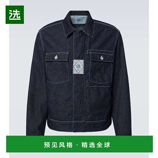 1h可退 香港直邮cp company 男士 牛仔布夹克 blue蓝色 舒适时尚