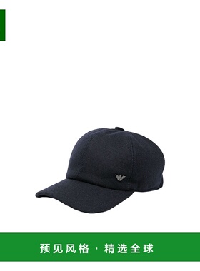 香港直邮Emporio Armani 徽标帽子 EM003816AF19965阿玛尼羊毛