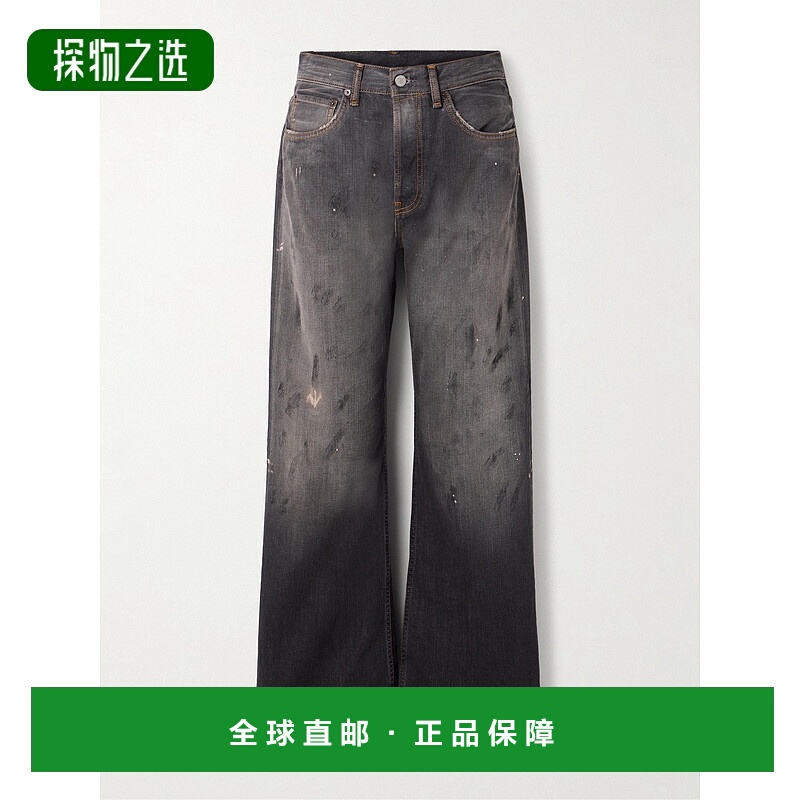 香港直邮Acne Studios 艾克妮 女士 宽松版型牛仔裤 A00513新款