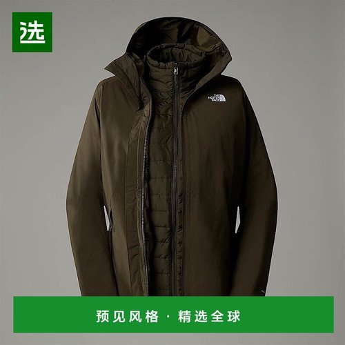 欧洲直邮北面Carto Triclimate 女士三合一夹克TheNorthFace