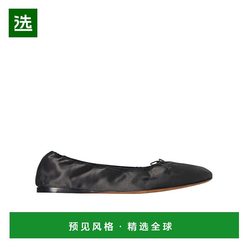 香港直邮The Row Awar 缎面芭蕾平底鞋 F1539W326一脚蹬
