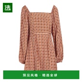 香港直邮FAITHFULL 短款 THE 1h可退 BRAND 女士 连衣裙 brown棕色