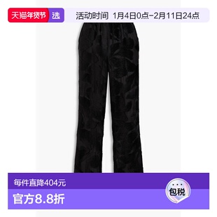 1h可退 香港直邮LOULOU STUDIO 女士 Pares 德沃尔天鹅绒直筒裤 P