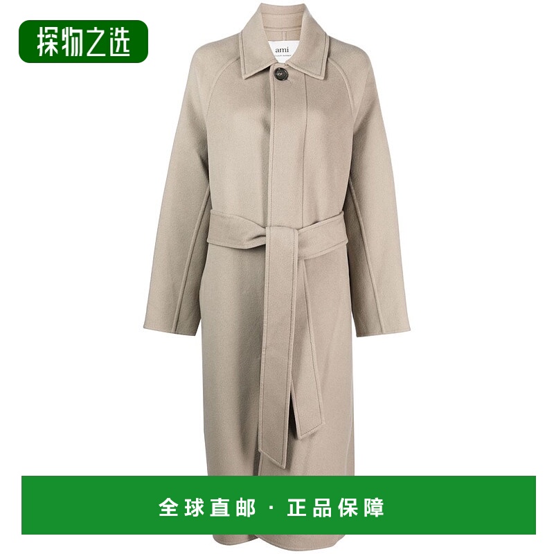1h可退 欧洲直邮Ami Paris 女士大衣 FCO308WV0022263羊绒