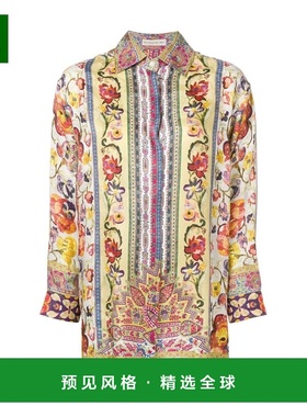 1h可退 香港直邮ETRO 女士衬衫 149584309650 SS2019 花色 Camici