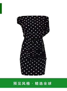 1h可退 香港直邮SELF-PORTRAIT 女士连衣裙 RS26108SAB0BLACKWHIT