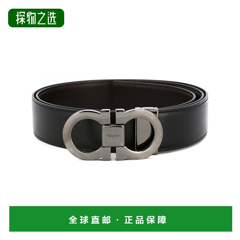 欧洲直邮SALVATORE FERRAGAMO 男士腰带6795350644557NEROAUBURN