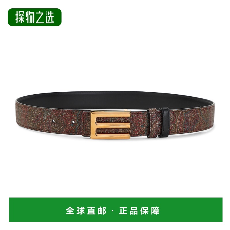 1h可退 香港直邮Etro 艾特罗 女士 徽标扣腰带 WP3D0003AA067