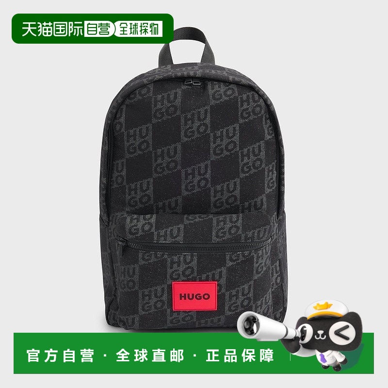 自营欧洲直邮HUGO BOSS雨果HUGO RED带有revisited标志的儿童帆布