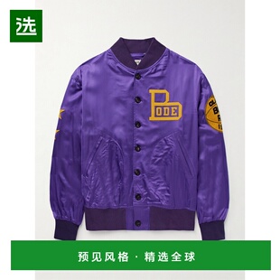 1h可退 香港直邮Bode 男士 Athlete's Rally Logo-Appliquéd 刺