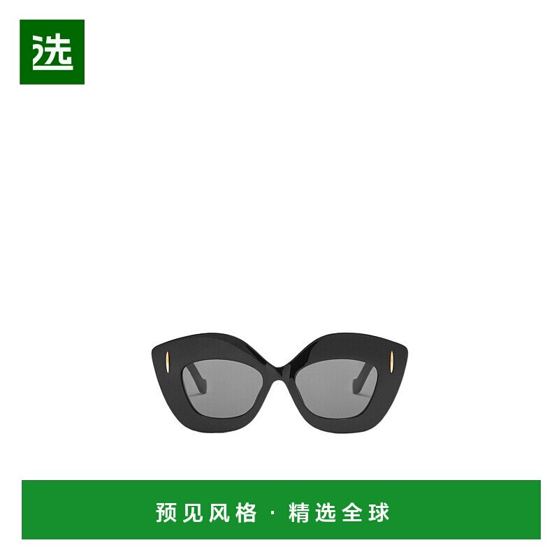 香港直邮Loewe 徽标细节太阳镜 G736SUNX09