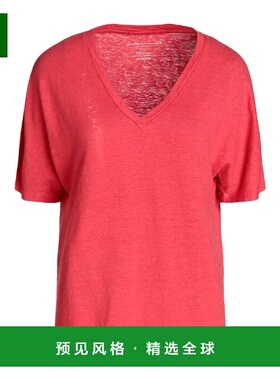 1h可退 香港直邮Majestic Filatures 女士 T恤 red红色 舒适时尚