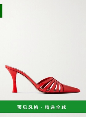 1h可退 香港直邮Paris Texas 女士 + Nadia Lee Cohen 漆皮蛇皮质